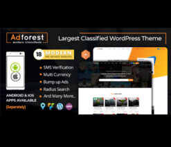 AdForest  Classified Ads WordPress Theme