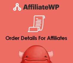 AffiliateWP  Order Details For Affiliates