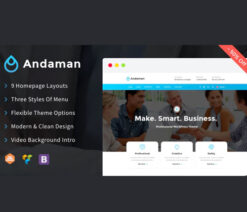 Andaman  Creative & Business WordPress Theme