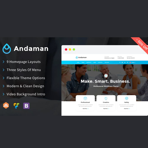 Andaman  Creative & Business WordPress Theme