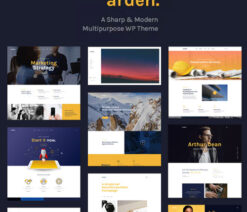 Arden  A Sharp & Modern Multipurpose WordPress Theme