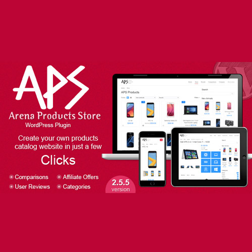 Arena Products Store  WordPress Plugin
