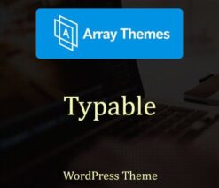 Array Themes Typable WordPress Theme