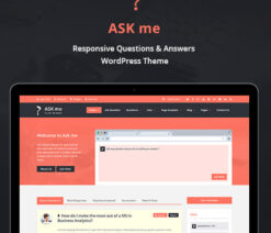 Ask Me  Responsive Questions & Answers WordPress