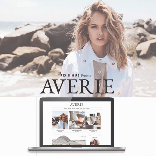 Averie  A Blog & Shop Theme