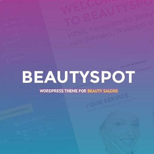 BeautySpot  WordPress Theme for Beauty Salons