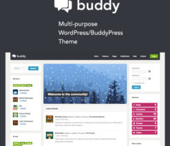 Buddy: Simple WordPress & BuddyPress Theme
