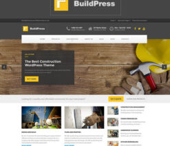 BuildPress  Multi-purpose Construction and Landscape WP Theme