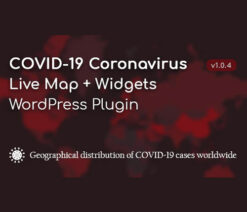 COVID-19 Coronavirus  Live Map & Widgets for WordPress