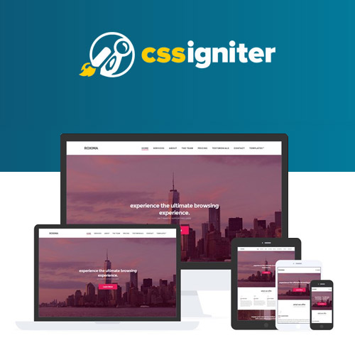 CSS Igniter Roxima WordPress Theme