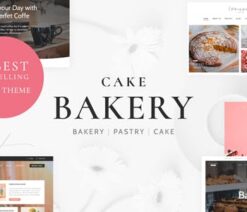 Cake Bakery  - Pastry WP Theme