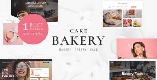 Cake Bakery  - Pastry WP Theme