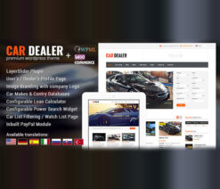 Car Dealer Automotive WordPress Theme  Responsive