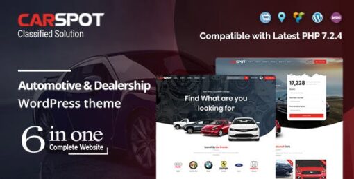 CarSpot  - Dealership Classified Theme