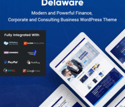 Delaware  Consulting and Finance WordPress Theme