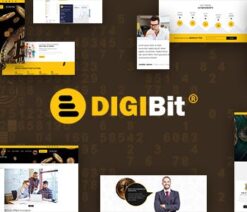 DigiBit  - Cryptocurrency Mining Theme
