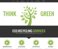 Eco Recycling  Ecology & Nature WordPress Theme