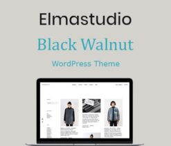 ElmaStudio Black Walnut WordPress Theme
