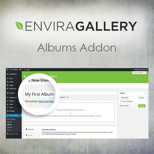 Envira Gallery  Albums Addon