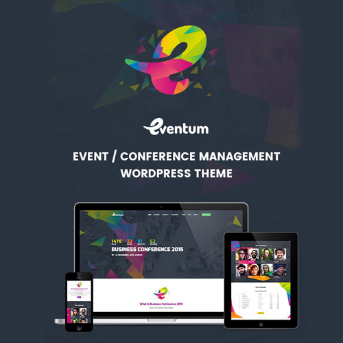 Eventum  Conference & Event WordPress Theme