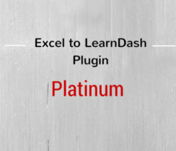 Excel to LearnDash Plugin  Platinum Edition