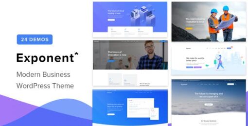 Exponent  - Multi-Purpose Business Theme