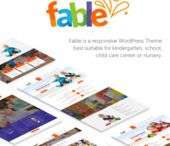Fable  Children Kindergarten WordPress Theme