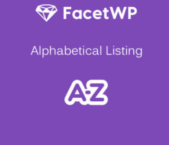 FacetWP  Alphabetical Listing