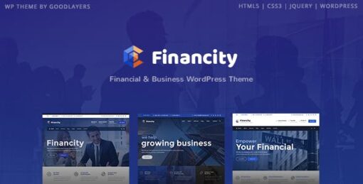 Financity  - Business and Financial Theme