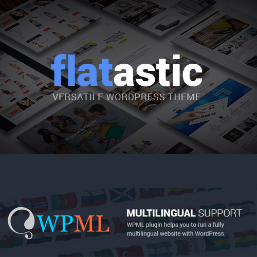 Flatastic  Versatile Multi Vendor WordPress Theme