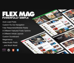 Flex Mag  Responsive WordPress News Theme