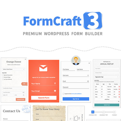 FormCraft  Premium WordPress Form Builder