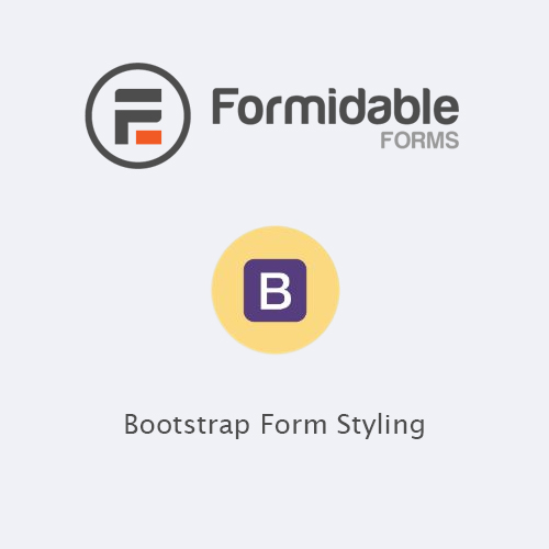 Formidable Forms  Bootstrap Form Styling
