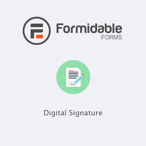 Formidable Forms  Digital Signature