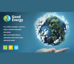 Good Energy  Ecology & Renewable Power Company WordPress Theme