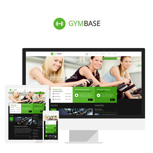 GymBase  Responsive Gym Fitness WordPress Theme