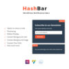 HashBar Pro  WordPress Notification Bar