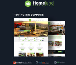 Homeland  Responsive Real Estate Theme for WordPress