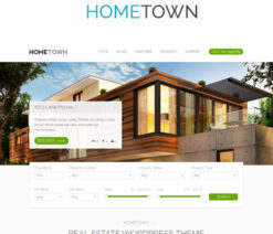 Hometown  Real Estate WordPress Theme