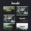 Honshi  WordPress Simple Portfolio Theme