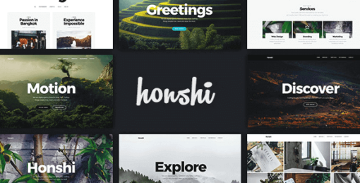 Honshi  - Creative Multi Purpose Theme