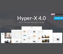 HyperX  Responsive WordPress Portfolio Theme