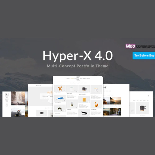 HyperX  Responsive WordPress Portfolio Theme