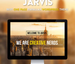 Jarvis  Onepage Parallax WordPress Theme