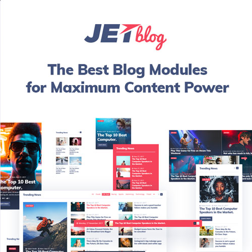 JetBlog  Blogging Package for Elementor Page Builder