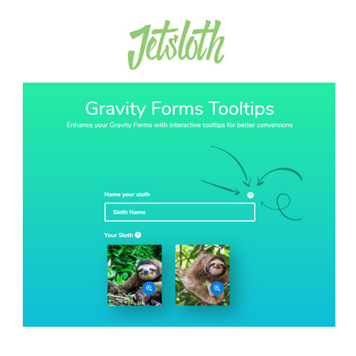 Jetsloth  Gravity Forms Tooltips