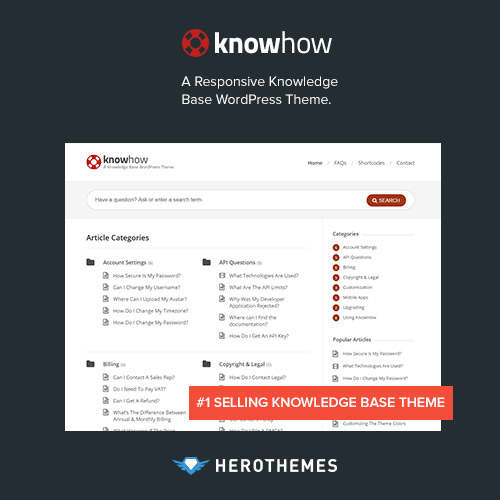 KnowHow  A Knowledge Base WordPress Theme