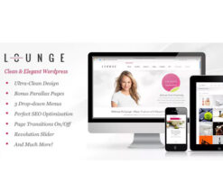 Lounge  Clean Elegant WordPress Theme
