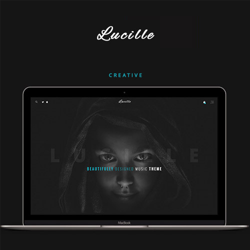 Lucille  Music WordPress Theme