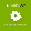 MainWP Bulk Settings Manager